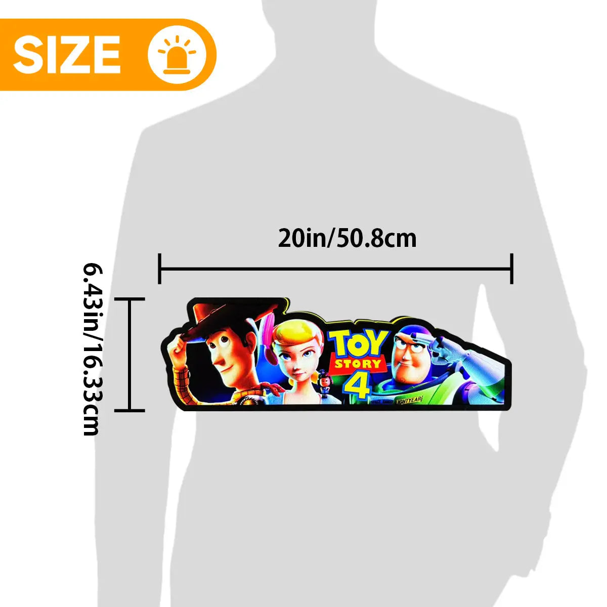 Toy Stroy 4 Pinball Topper LED Lightbox, 3D Printed Lightbox Rock Your Game FYLZGO Signs