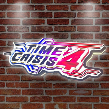 Crisis II 3D Printed LED Lightbox for Gaming Room Decor FYLZGO Signs