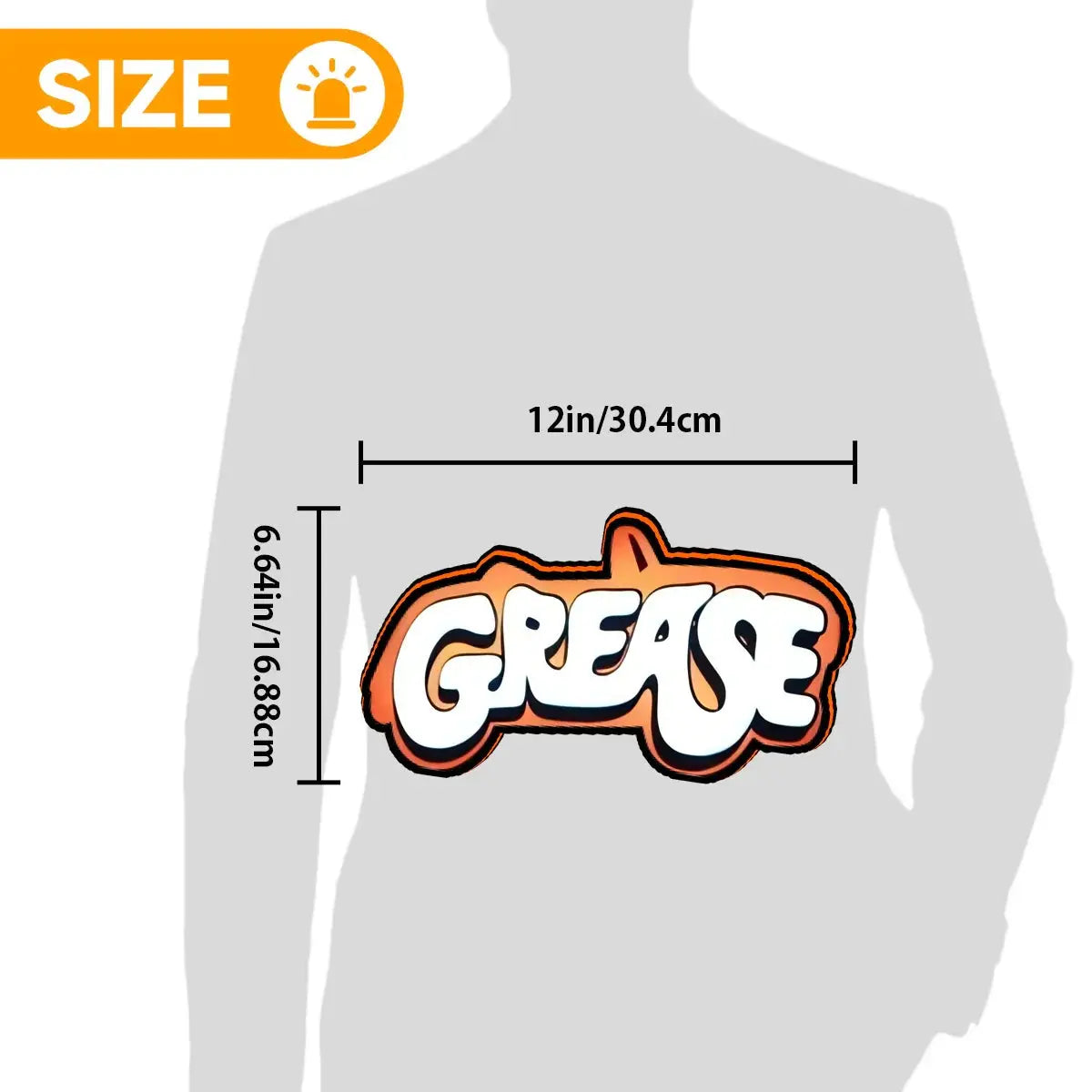 GREASE SPECIAL Logo Led lightbox for Pinball Machine, 3D Printed Lightbox USB Powered & Full Dimmable FYLZGO Signs