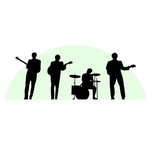 Beatles Pinball Silhouette Topper FYLZGO Signs