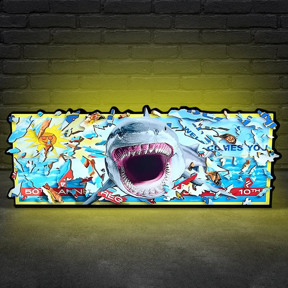 Stern Jaws Billboard Topper FYLZGO Signs