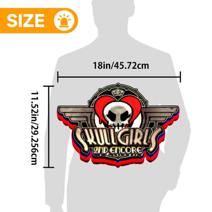 Skullgirls 2nd Encore Game Logo Lightbox LED Sign Custom for Decor FYLZGO Signs