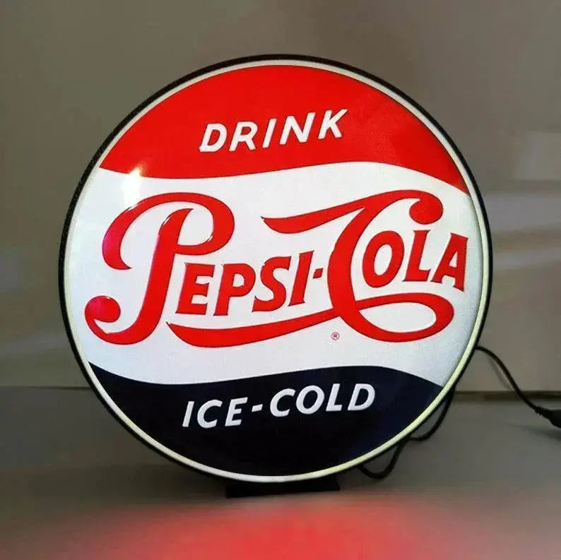 Pepsi Cola 3D printed lightbox logo led light box FYLZGO Signs