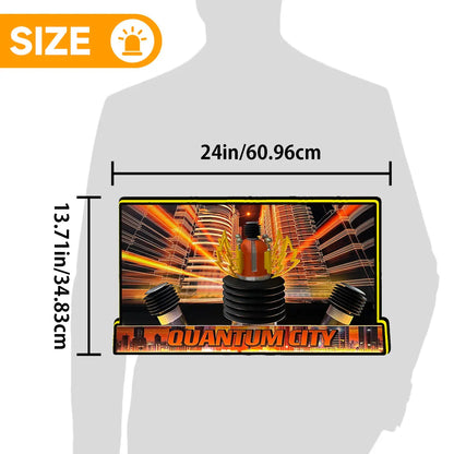 Dialed In Pinball Topper for JJP Pinball Machine, 3D Printed Lightbox USB Powered & Full Dimmable FYLZGO Signs