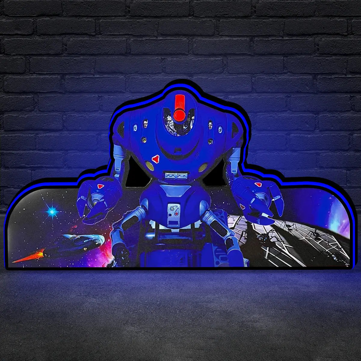 Lost in Space Topper, for Sega Pinball Machine, 3D Printed Lightbox Powered by USB Band Dimm Wall Art Decor Man's Cave FYLZGO Signs