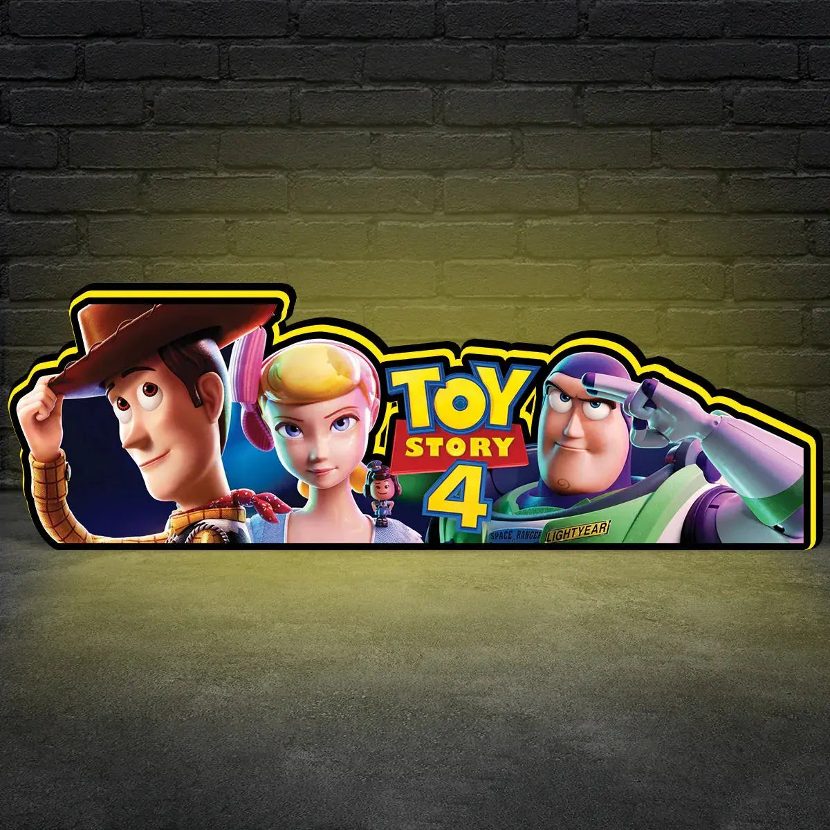 Toy Stroy 4 Pinball Topper LED Lightbox, 3D Printed Lightbox Rock Your Game FYLZGO Signs