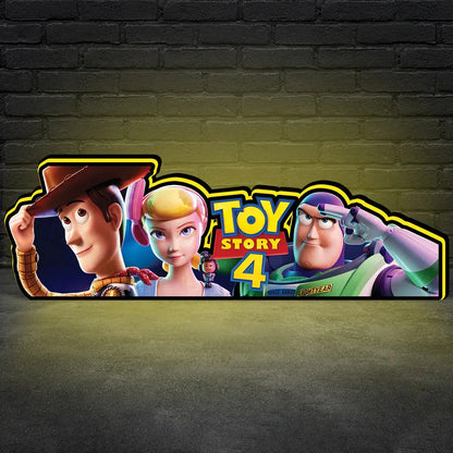 Toy Stroy 4 Pinball Topper LED Lightbox, 3D Printed Lightbox Rock Your Game FYLZGO Signs