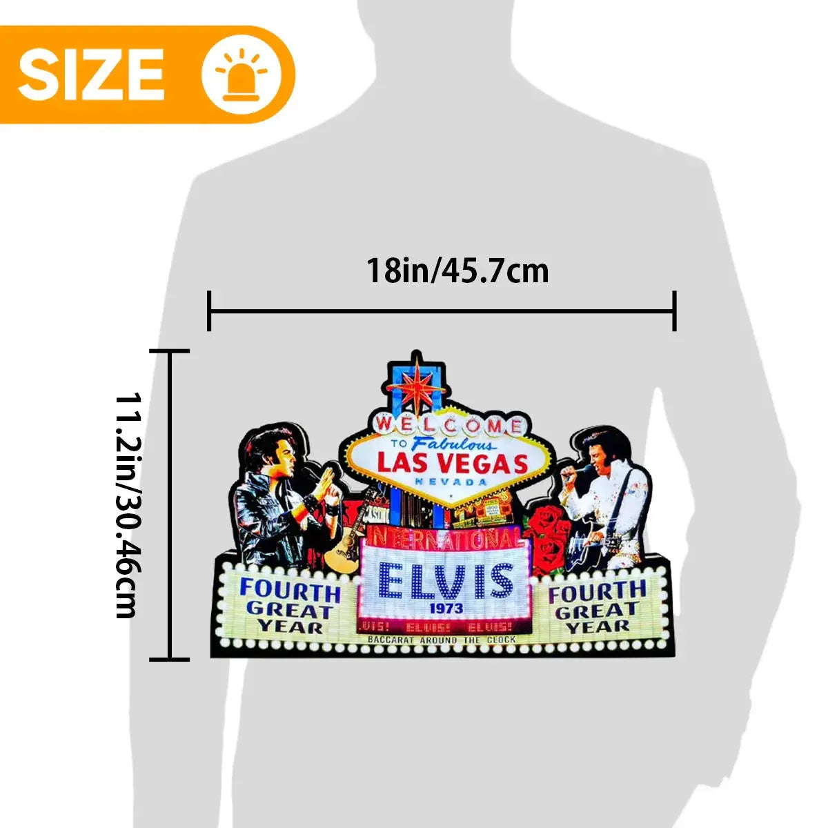 Elvis Presley Pinball Topper 3D Printed LED Light Box, Pinball Arcade Game Lightbox for Rock 'n' Roll Fans,Perfect for Game Room or Pinball Machine FYLZGO Signs