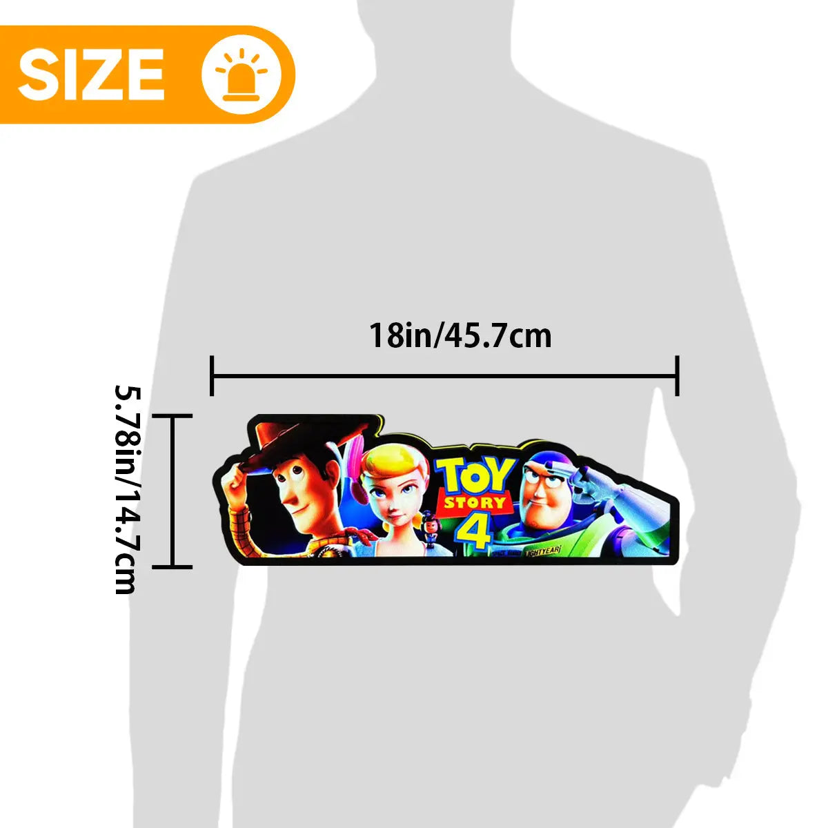 Toy Stroy 4 Pinball Topper LED Lightbox, 3D Printed Lightbox Rock Your Game FYLZGO Signs