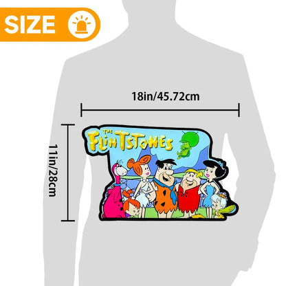 Flintstones Topper, The Flintstones Pinball Topper, Video Game Machine LED Lightbox , Pinball Arcade Decor for Pinball Machine FYLZGO Signs