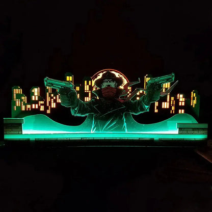 The Shadow Pinball Topper Pinball Topper 3D Acrylic LED Topper, For Pinball Mahine, Pinball Topper FYLZGO Signs