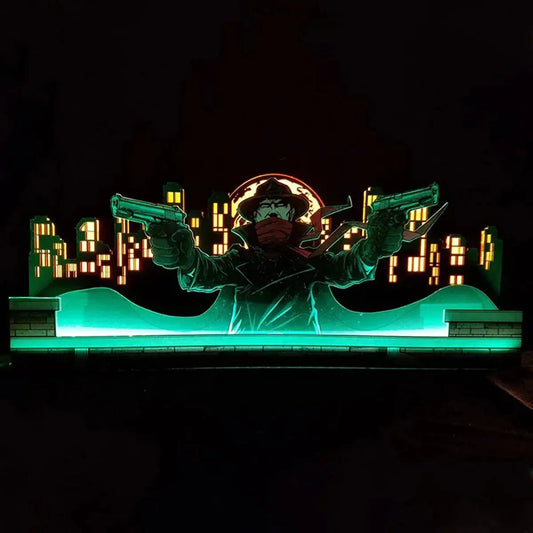 The Shadow Pinball Topper Pinball Topper 3D Acrylic LED Topper, For Pinball Mahine, Pinball Topper FYLZGO Signs