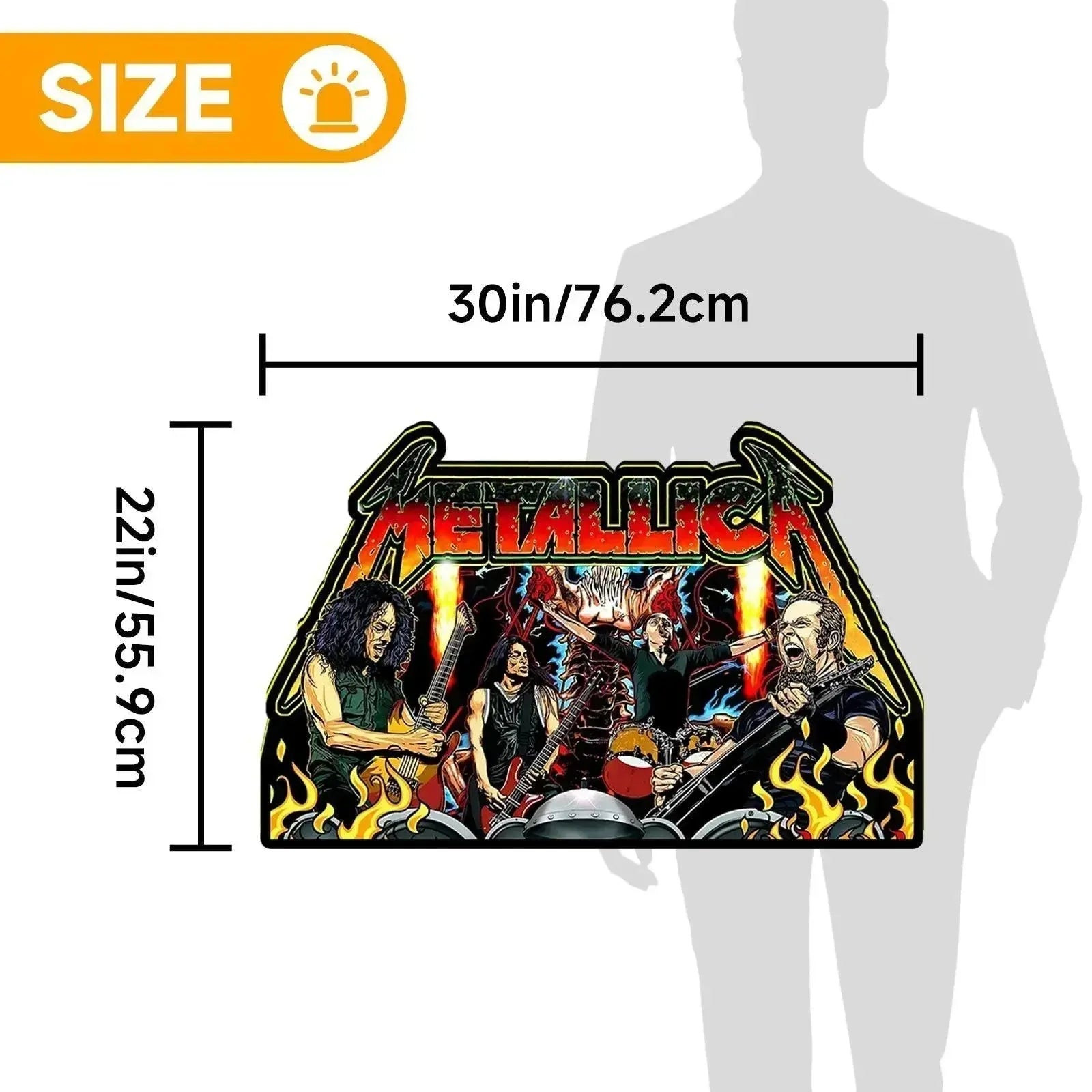 New Arrival Metallica Remastered Pinball Topper USB plug Dimmer Led 3D Lightbox FYLZGO Signs