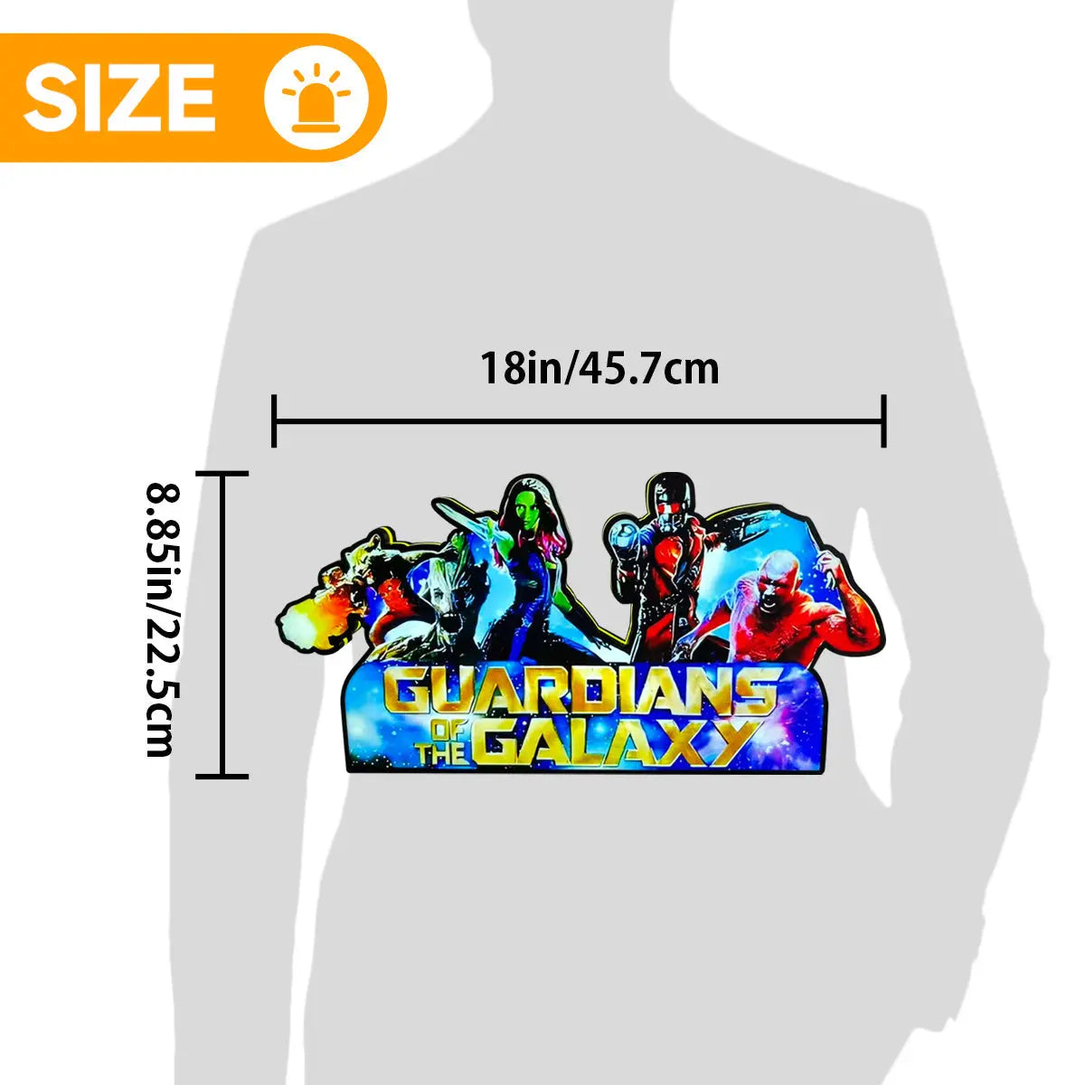 Guardians of the Galaxy Pinball Topper LED Light Box, for Stern Pinball Machine Fans, Rare Collectible USB Plug FYLZGO Signs