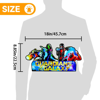 Guardians of the Galaxy Pinball Topper LED Light Box, for Stern Pinball Machine Fans, Rare Collectible USB Plug FYLZGO Signs