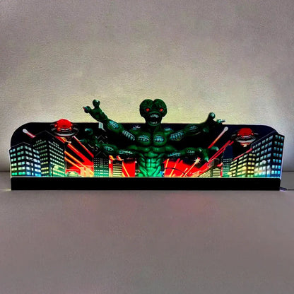 Attack or Revenge From Mars Pinball Acrylic LED Topper, for CGC Pinball Machine, Arcade 1up Pinball Topper FYLZGO Signs