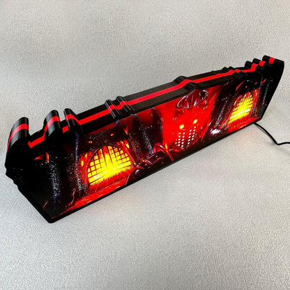 New Arrival exclusive Black Knight Pinball Topper with Eye 3D printed lightbox , Dimmable, and USB powered FYLZGO Signs