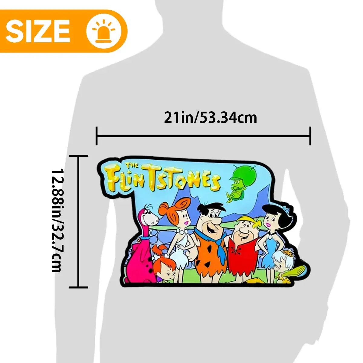 Flintstones Topper, The Flintstones Pinball Topper, Video Game Machine LED Lightbox , Pinball Arcade Decor for Pinball Machine FYLZGO Signs