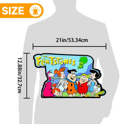 Flintstones Topper, The Flintstones Pinball Topper, Video Game Machine LED Lightbox , Pinball Arcade Decor for Pinball Machine FYLZGO Signs
