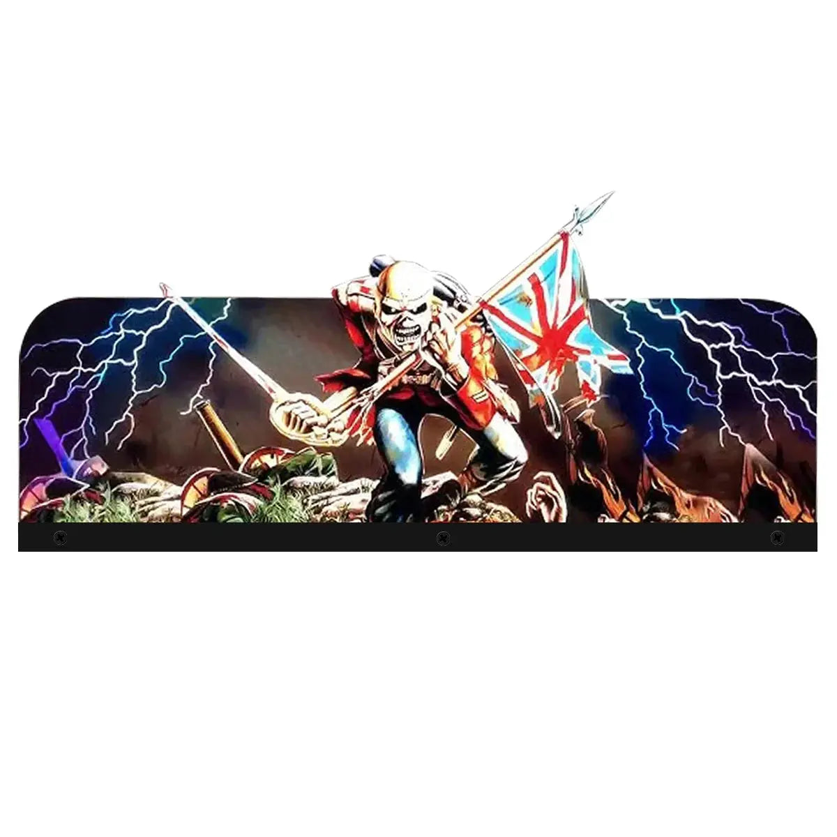 Iron Maiden Trooper Alternate Topper 3D Acrylic LED Topper, For  Pinball Mahine, Pinball Topper FYLZGO Signs