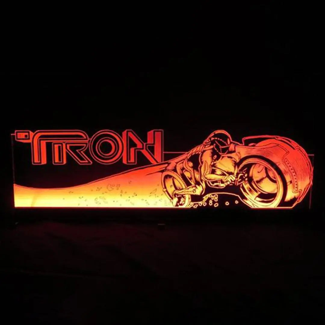 TRON Acrylic RGB LED Topper, for Pinball Machine, Pinball Topper FYLZGO Signs