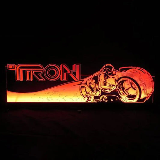 TRON Acrylic RGB LED Topper, for Pinball Machine, Pinball Topper FYLZGO Signs