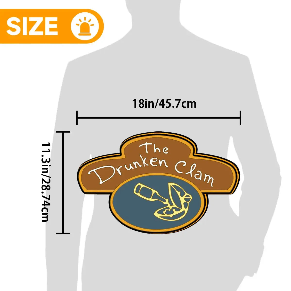 The Drunken Clam Pinball Topper for  Pinball Machine, Family Guy 3D Printed Lightbox USB Powered & Full Dimmable FYLZGO Signs