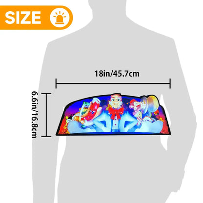Funhouse 2.0 Pinball Topper LED Lightbox, 3D Printed Lightbox Rock Your Game FYLZGO Signs