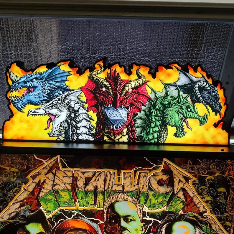 Stern DnD Dragon Topper FYLZGO Signs