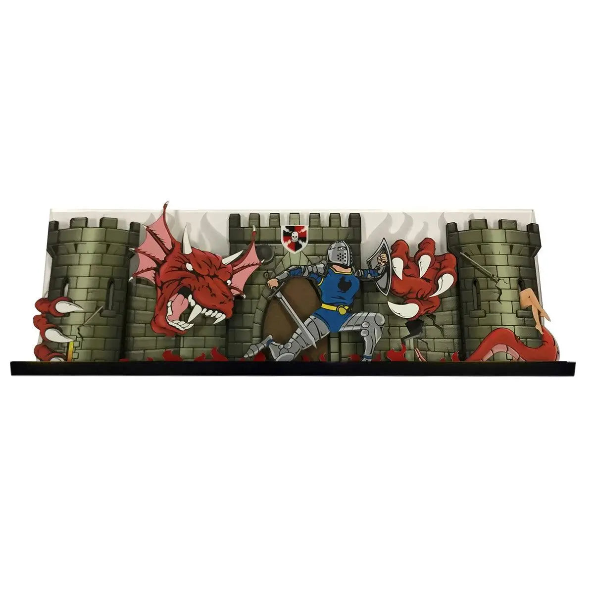 Medieval Madness Remake Pinball Machine 3D Acrylic LED Topper, for Pinball Machine, Pinball Topper FYLZGO Signs