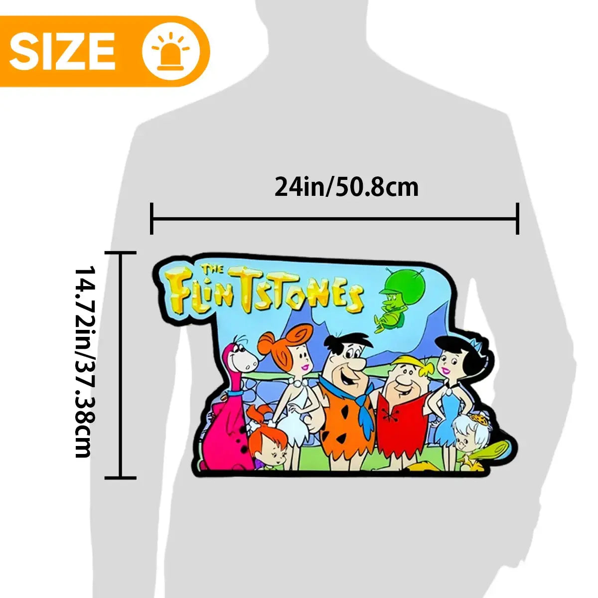 Flintstones Topper, The Flintstones Pinball Topper, Video Game Machine LED Lightbox , Pinball Arcade Decor for Pinball Machine FYLZGO Signs
