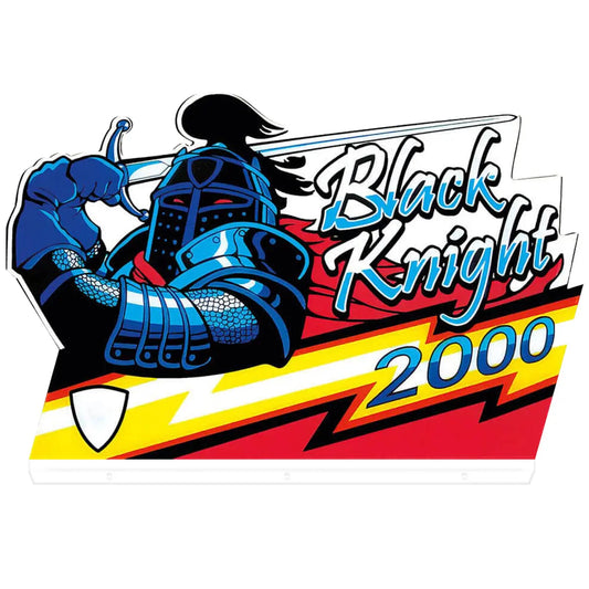 Black Knight Pinball Topper, 3D Pinball Acrylic LED Topper, For Stern Pinball Machine, Pinball Topper FYLZGO Signs