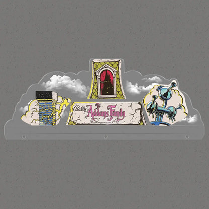 Adams Family Cloud Topper 3D Acrylic LED Topper, for Bally Pinball Machine, Pinball Topper FYLZGO Signs