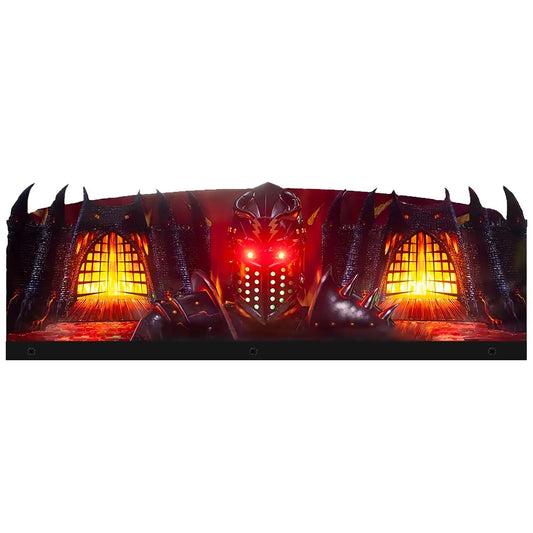 Black Knight Topper 3D Acrylic LED Topper, For  Pinball Mahine, Pinball Topper FYLZGO Signs