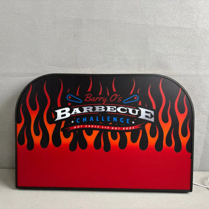 Barry O’s BBQ Challenge Pinball Logo Led lightbox for American Pinball Machine, 3D Printed Lightbox USB Powered & Full Dimmable FYLZGO Signs