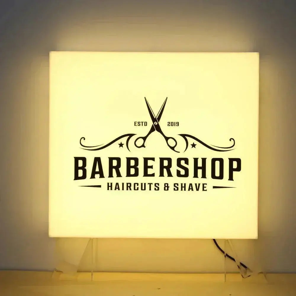 Business Signs Custom Light Sign for Company Shop Indoor Outdoor Wall Lamp Customised Signage Logo Signboard Advertising Ligting FYLZGO Signs