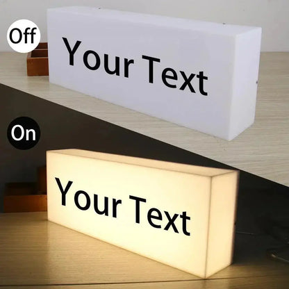 Business Signs Custom Light Sign for Company Shop Indoor Outdoor Wall Lamp Customised Signage Logo Signboard Advertising Ligting FYLZGO Signs