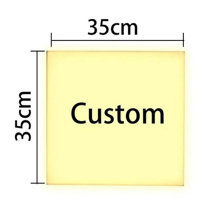 Business Signs Custom Light Sign for Company Shop Indoor Outdoor Wall Lamp Customised Signage Logo Signboard Advertising Ligting FYLZGO Signs