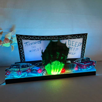 Creature from the black lagoon Grave Walker Pinball Topper 3D Acrylic LED Topper, For Bally Pinball Mahine FYLZGO Signs
