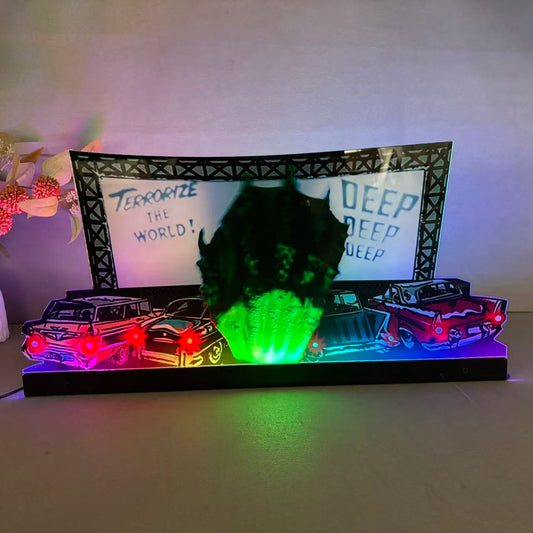 Creature from the black lagoon Grave Walker Pinball Topper 3D Acrylic LED Topper, For Bally Pinball Mahine FYLZGO Signs