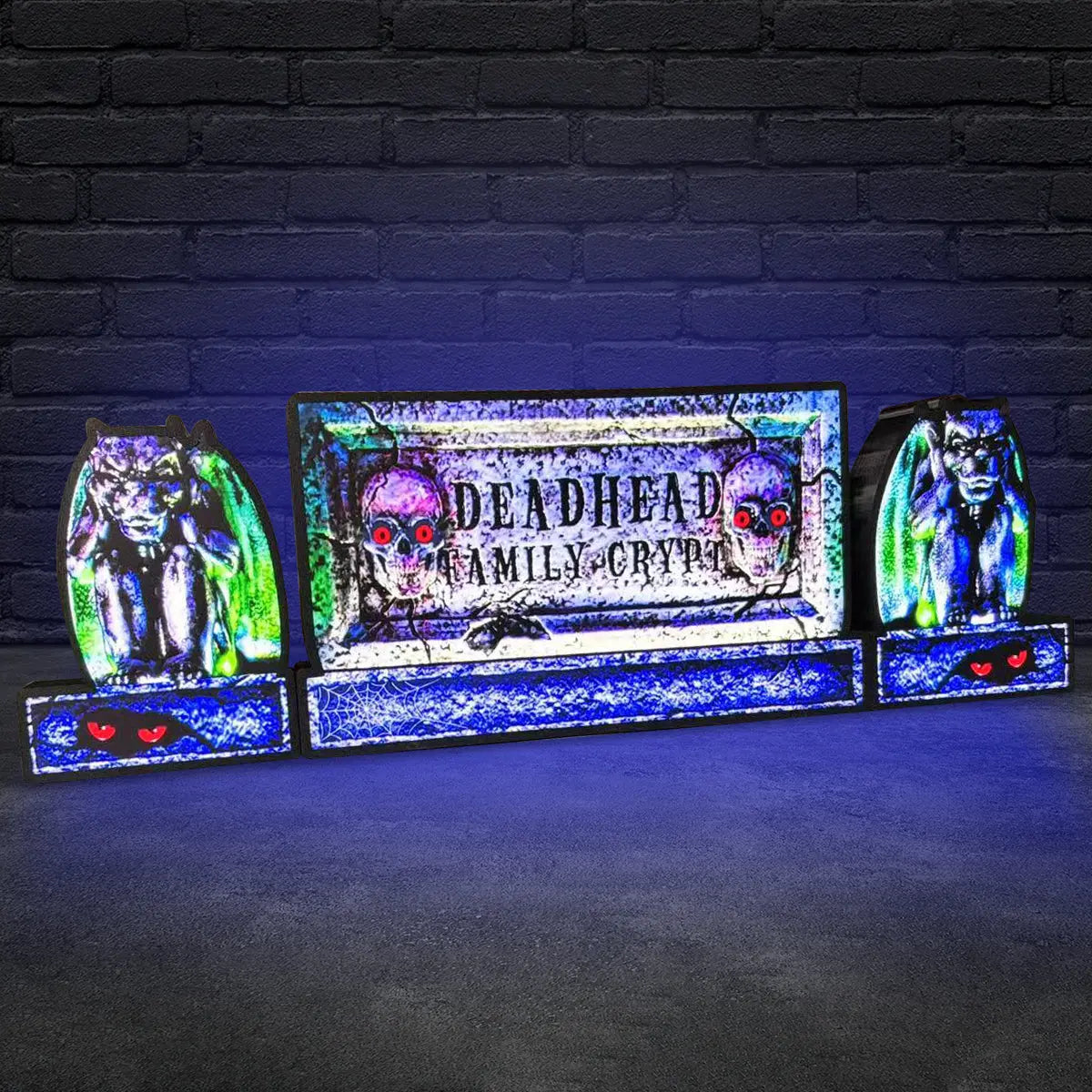 Elvira's House Of Horrors Pinball Topper LED Lightbox for  Pinball Machine, 3D Printed Lightbox Rock Your Game FYLZGO Signs
