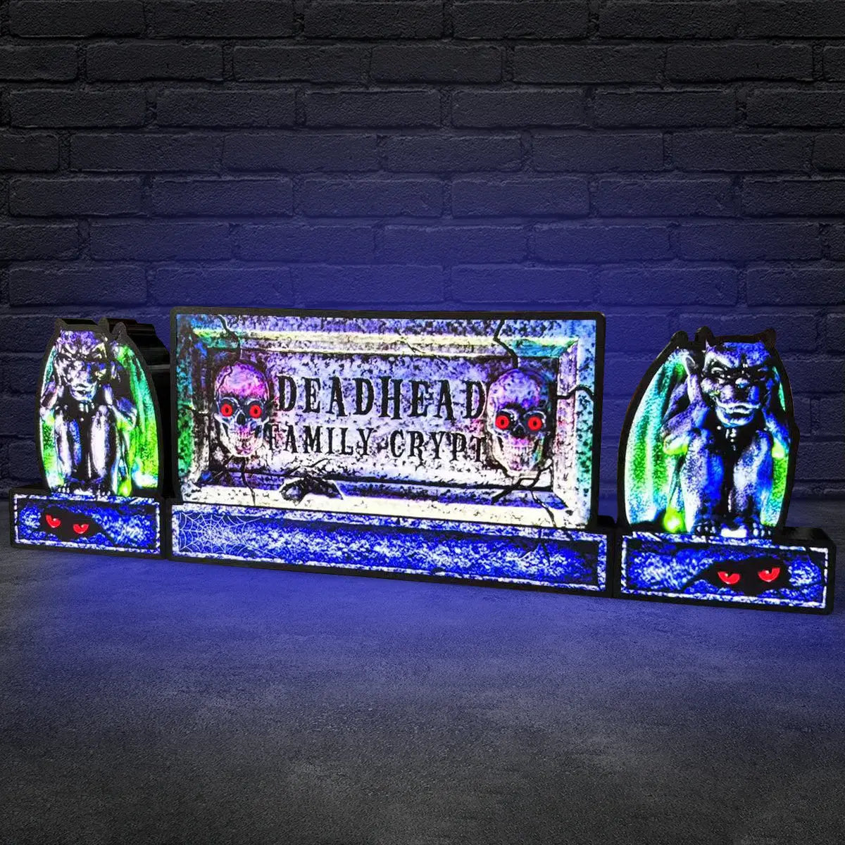 Elvira's House Of Horrors Pinball Topper LED Lightbox for  Pinball Machine, 3D Printed Lightbox Rock Your Game FYLZGO Signs