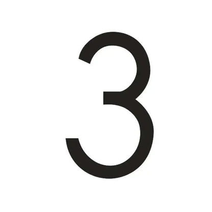 Led outdoor waterproof home name figures exterior acrylic metal illuminated house numbers signs for door room apartment FYLZGO Custom