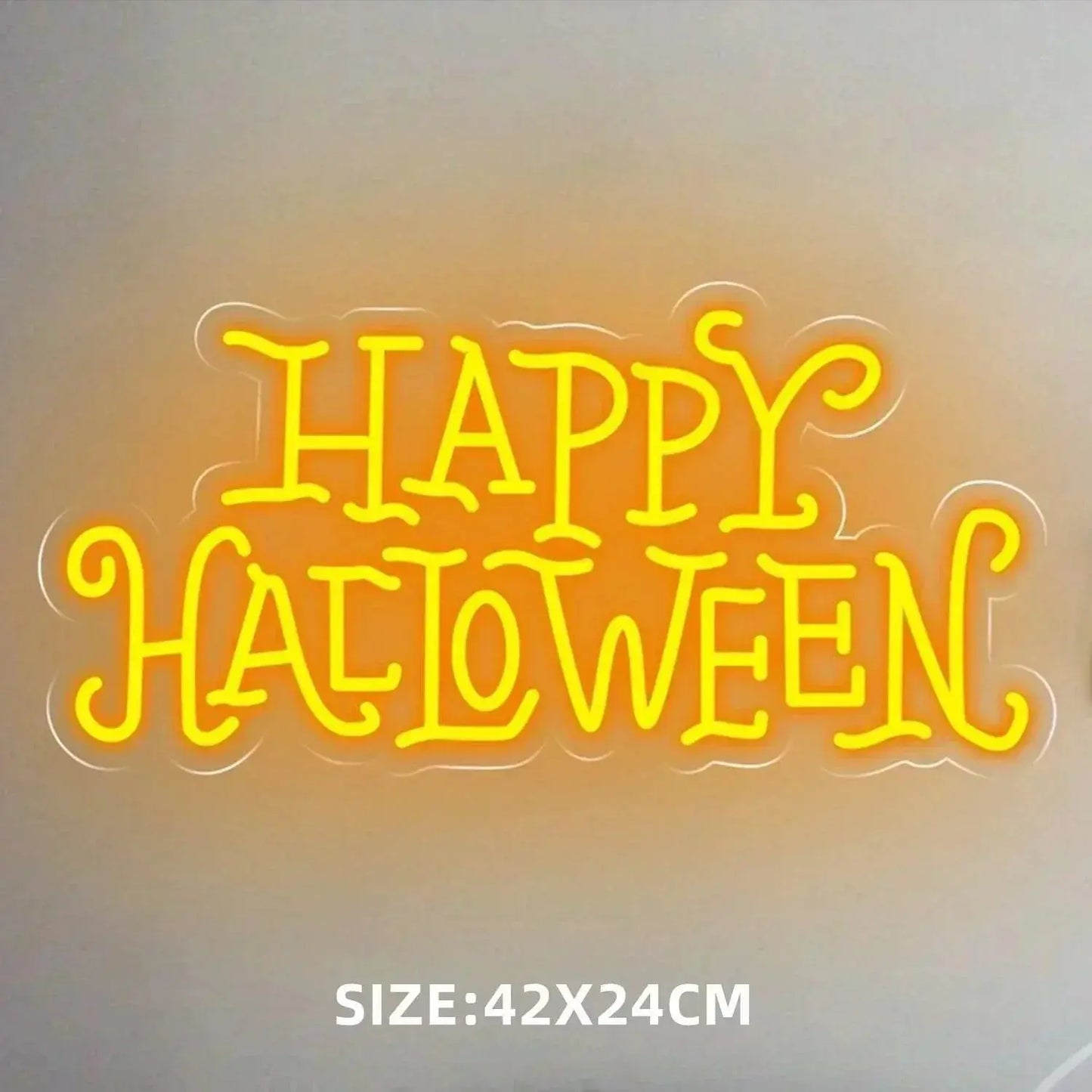 Halloween Neon Sign Halloween Party Decorations Funky Neon Sign Halloween LED Light Halloween Neon Sign Spooky Wall Decoration FYLZGO Signs