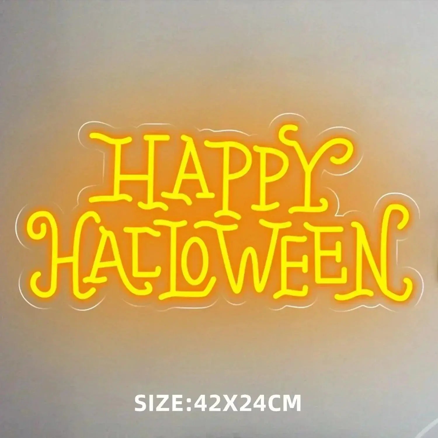Halloween Neon Sign Halloween Party Decorations Funky Neon Sign Halloween LED Light Halloween Neon Sign Spooky Wall Decoration FYLZGO Signs