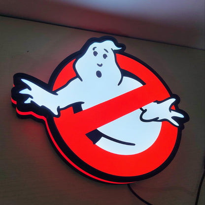Ghostbusters Logo Light Box USB Powered with Dimming Control Perfect Decoration FYLZGO Signs
