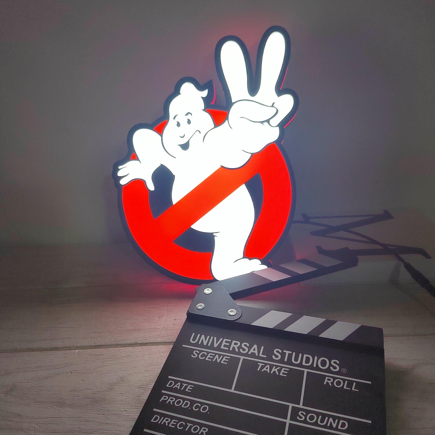 Ghostbusters 2 Logo Lightbox USB Powered with Dimming Control Perfect Decor FYLZGO Signs