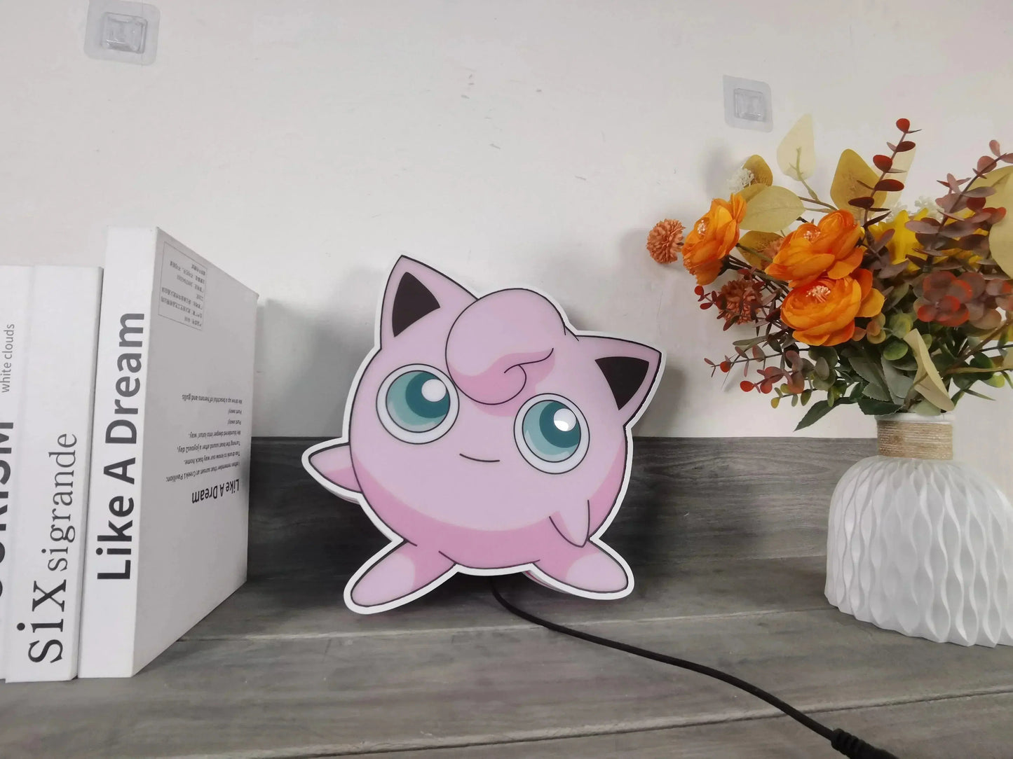 Clefairy Pokemon 3D Printed Led Lightbox FYLZGO Signs