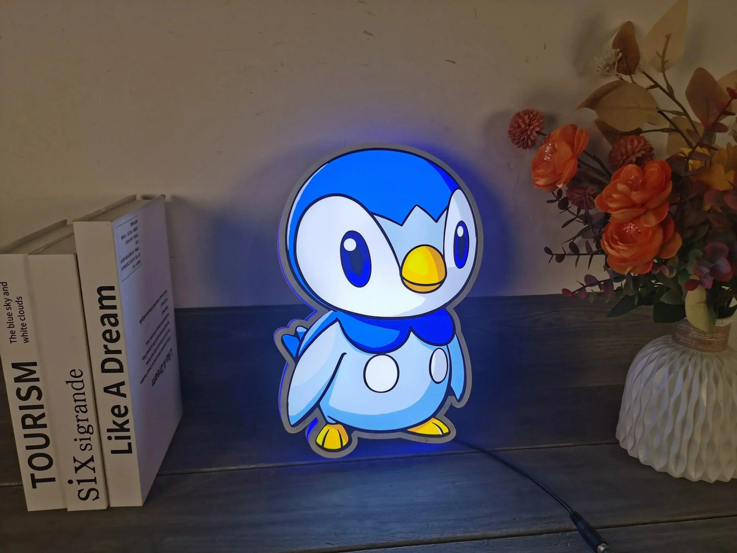 Oshawott Pokemon 3D Printed Led Lightbox FYLZGO Signs