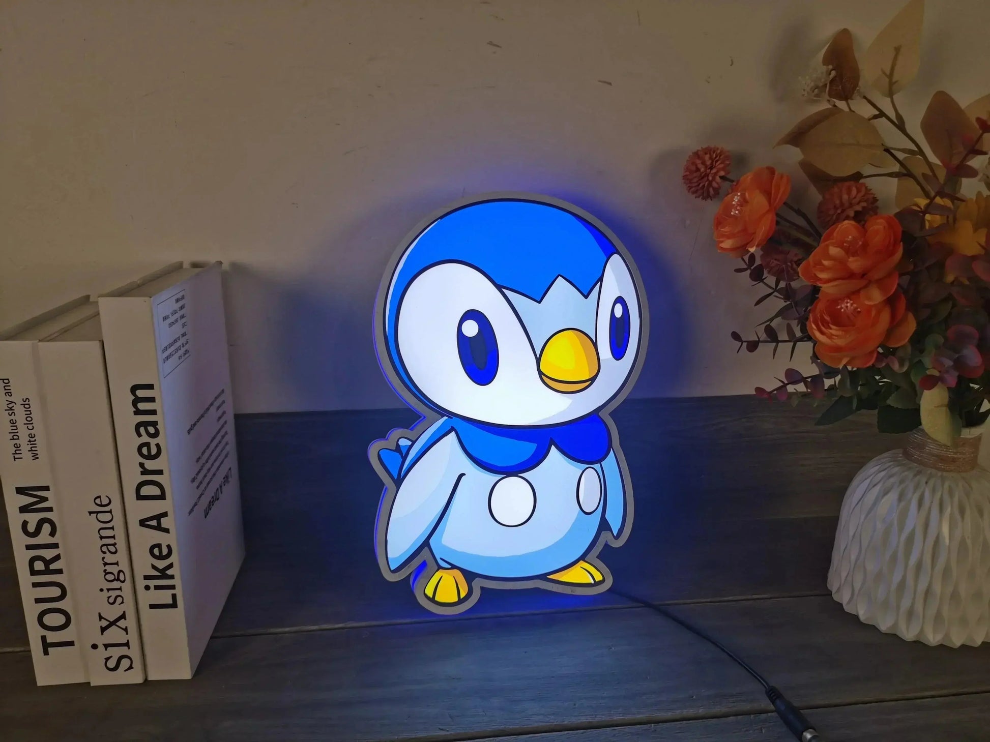 Oshawott Pokemon 3D Printed Led Lightbox FYLZGO Signs